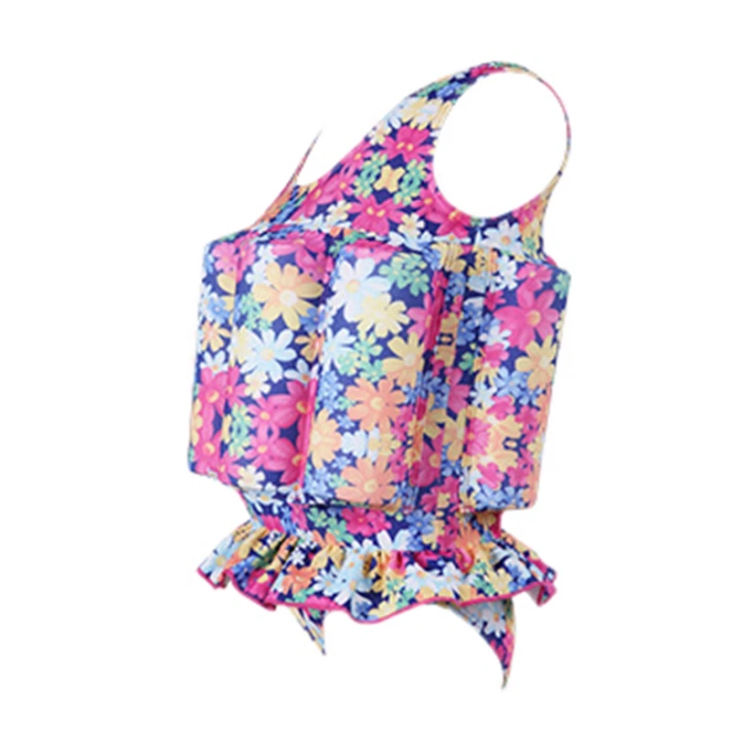 Floating Swimming Suit Detachable Training Bathing Swimsuit Infant Swimwear with Buoyancy Sticks for Girls-ABLD | Спорт и