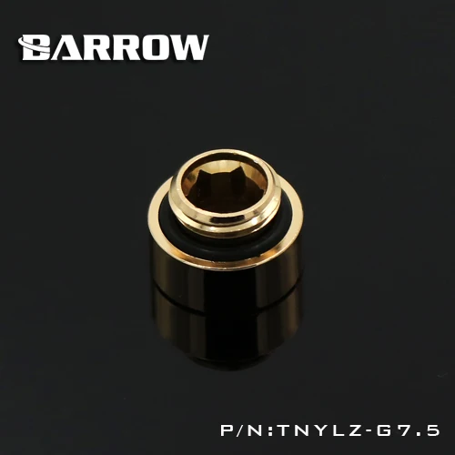 Barrow TNYZ G7.5 7 5 мм штекер гнездо удлинитель фитинги G1 / 4 гнездо|Компьютерные кабели и