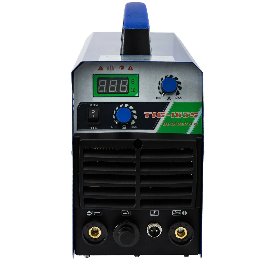 TIG-165S, 160 Ампер TIG Torch Stick ARC сварочный инвертор постоянного тока, 110/230 В двойное напряжение