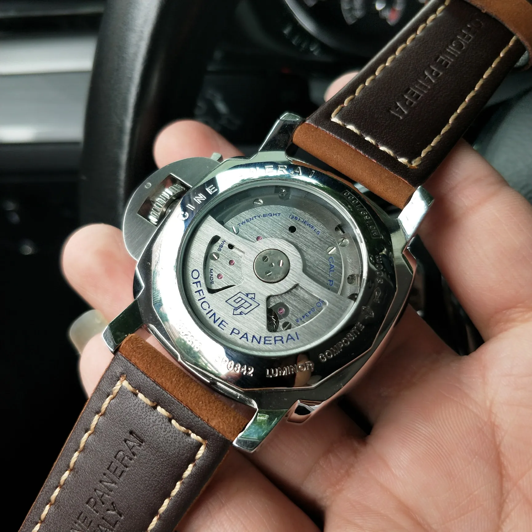 

Panerai Luminor watch men's skeleton automatic mechanical AAA watch gold skeleton retro men's women watch quartz watch