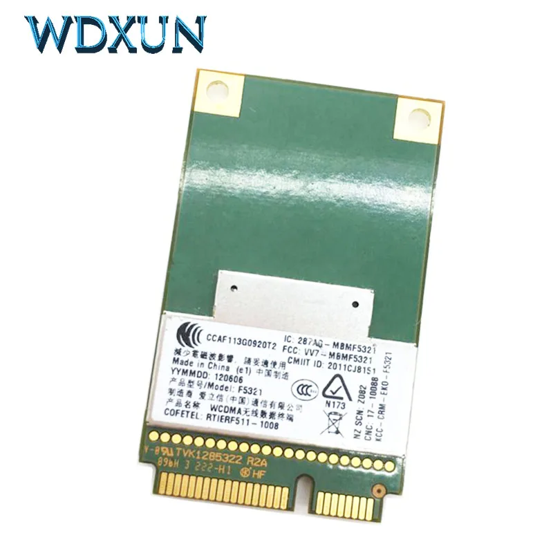 Ericsson F5321GW широкополосный мобильный 3G PCIe VNJRG WWAN карта DW5560 для Dell E5430 E5530 E6230 E6330 E6430 ATG