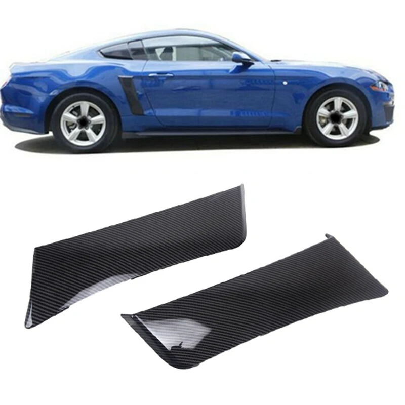 

AU05-автомобиль задняя сторона крыло двери совки рамка Крышка Для Ford Mustang 2015-2018 Fender совки крышка