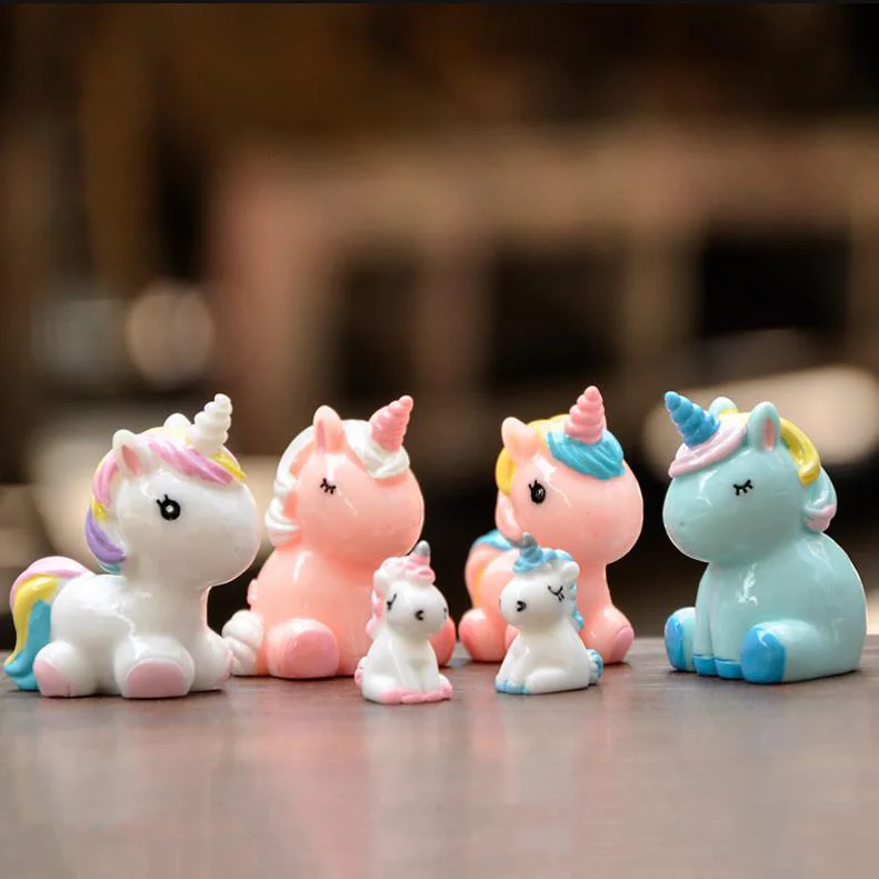 BAIUFOR миниатюры красочный лошадь Сказочный Сад миниатюра суккуленты мини фигурки