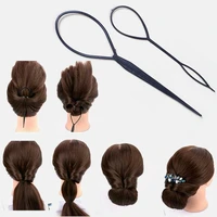 2pcsset ponytail tools fashion tail hair braid hair tools maker styling tool korean style hair styling tools hair accessories