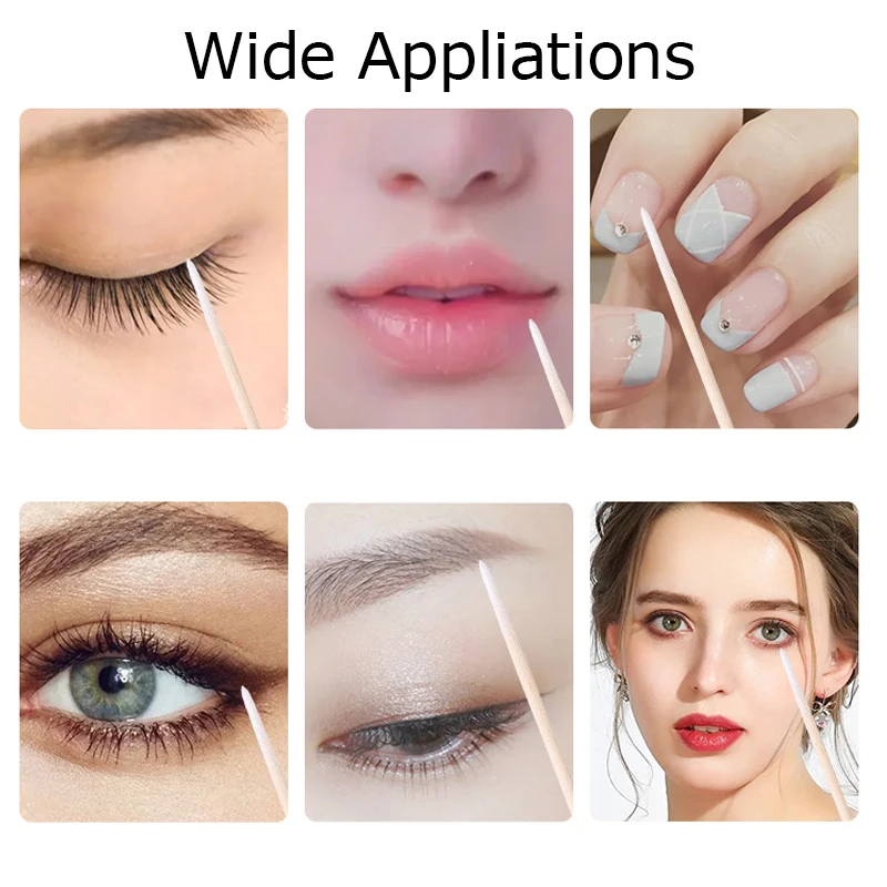 Инструменты для наращивания ресниц деревянные палочки микроблейдинга 1000 шт. |