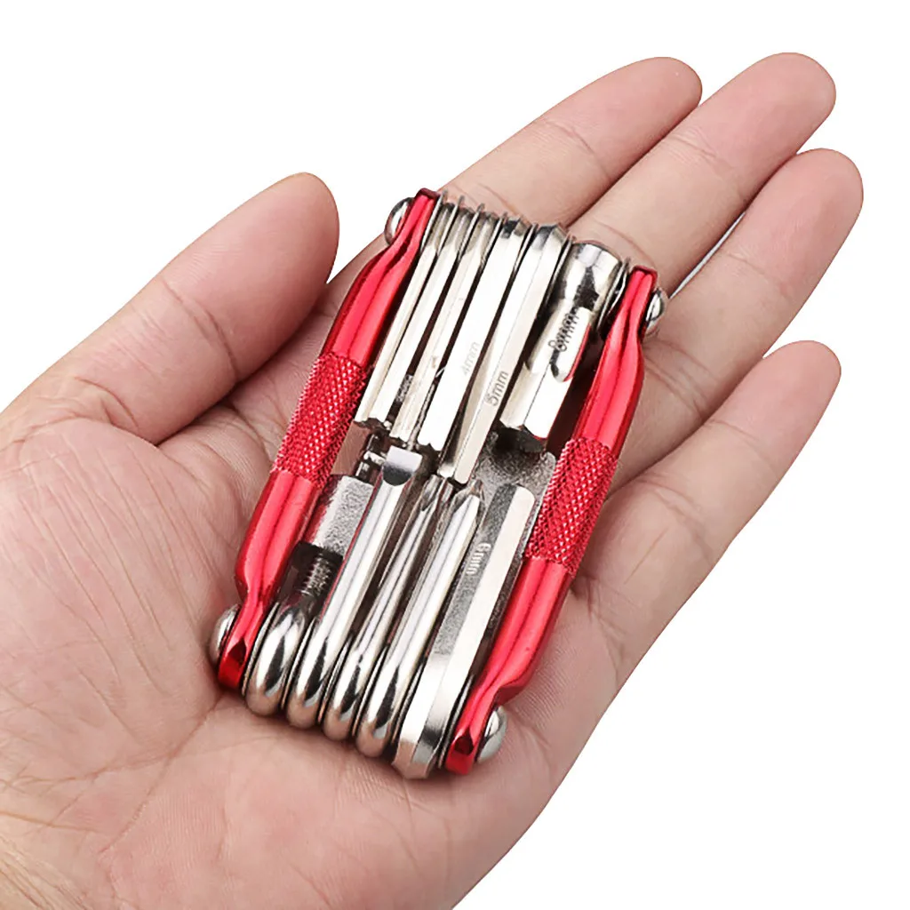 Набор инструментов для ремонта велосипеда многофункциональный набор 11 в 1