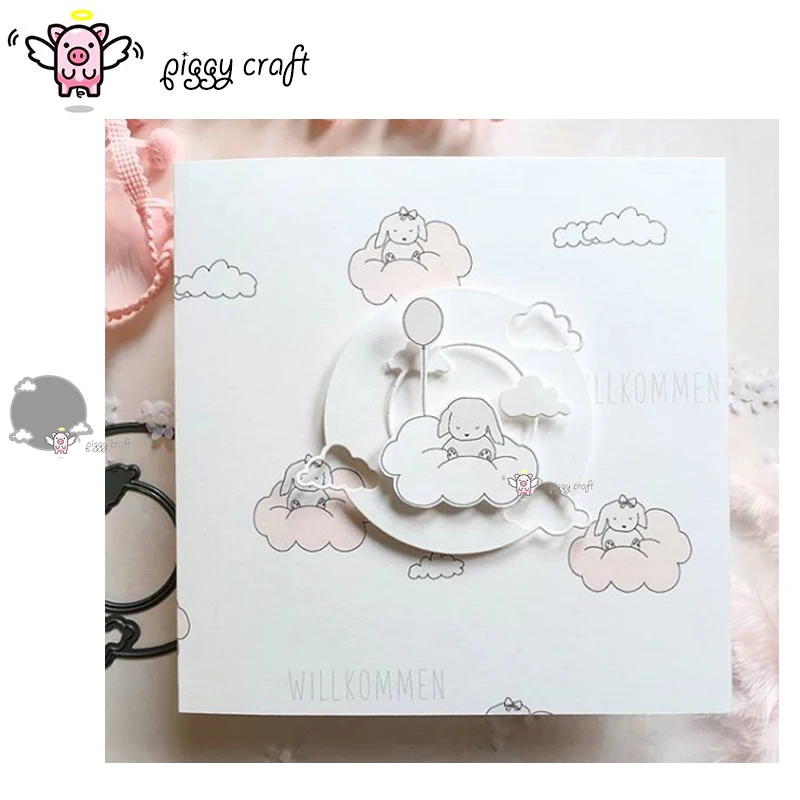 Металлические Вырубные штампы форма для вырезания круглая фоторамка