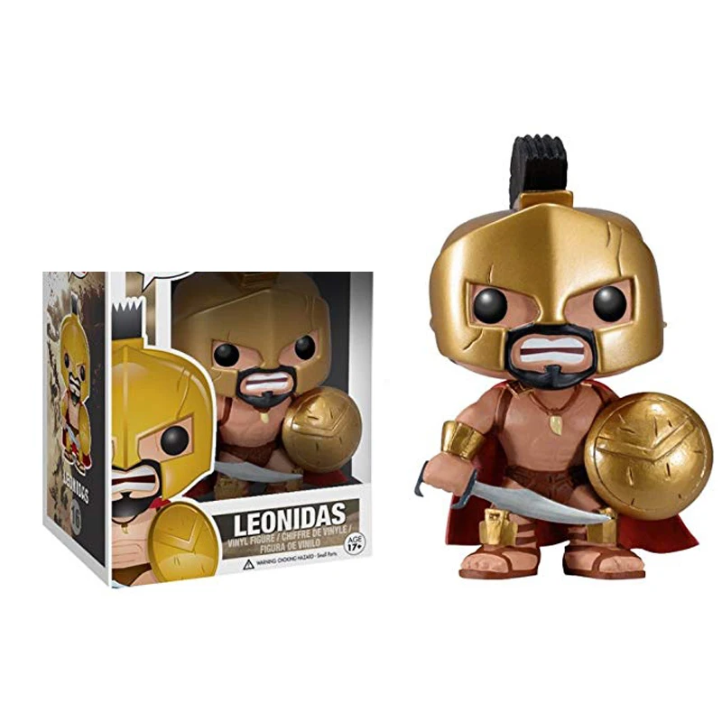 Экшн фигурка из винила FUNKO King леониды в спартанском 300 рост империи коллекционные