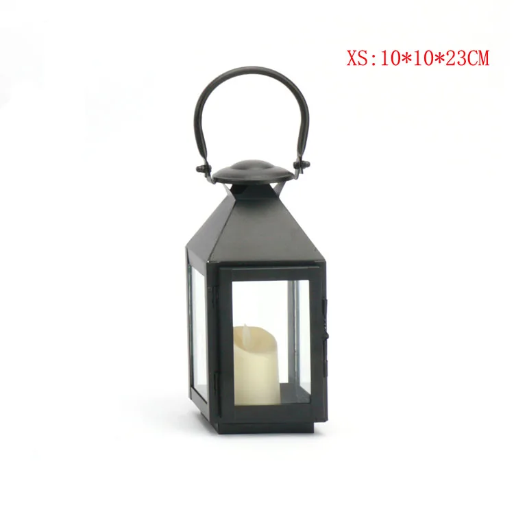 Металлические ветрозащитные подсвечники винтажные фонарики урагана наружные