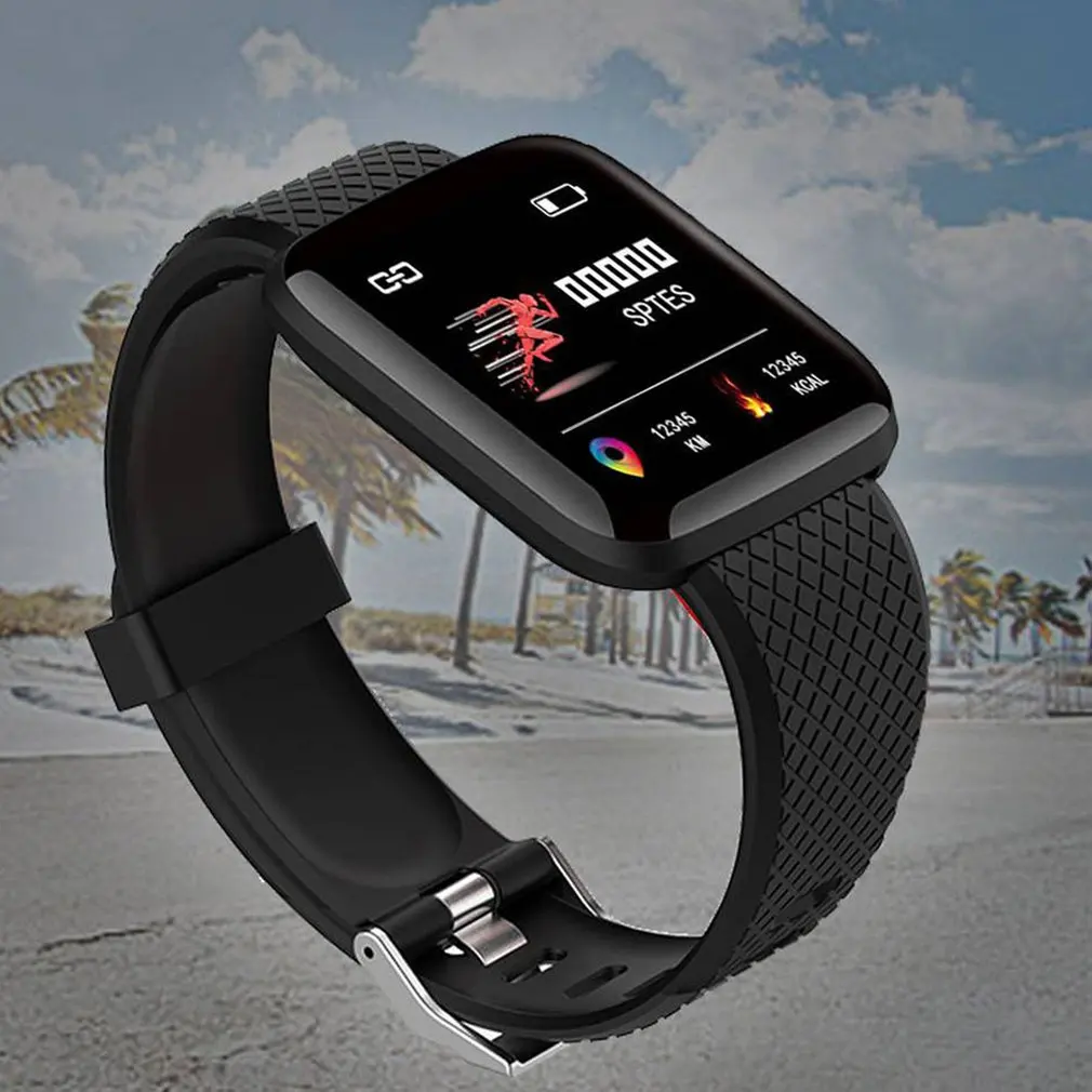 Фитнес Водонепроницаемый смарт браслет 1 3 дюймов Цвет Экран спортивные крови