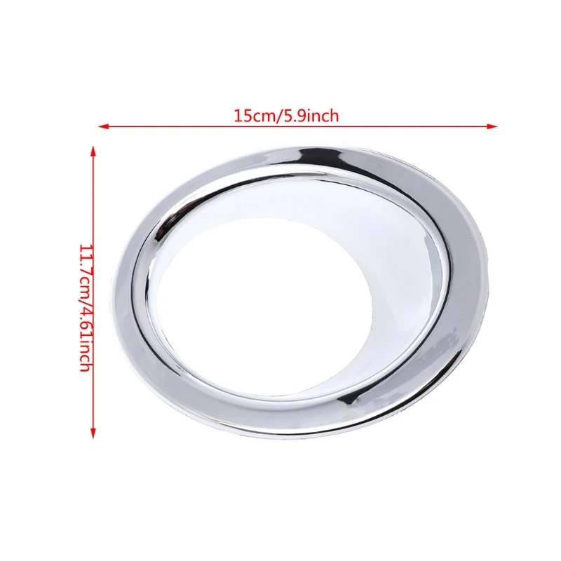 

1 Pair Front Fog Lamp Light Bezels Cover For Nissan Dualis Qashqai 2010 2011 2012 2013