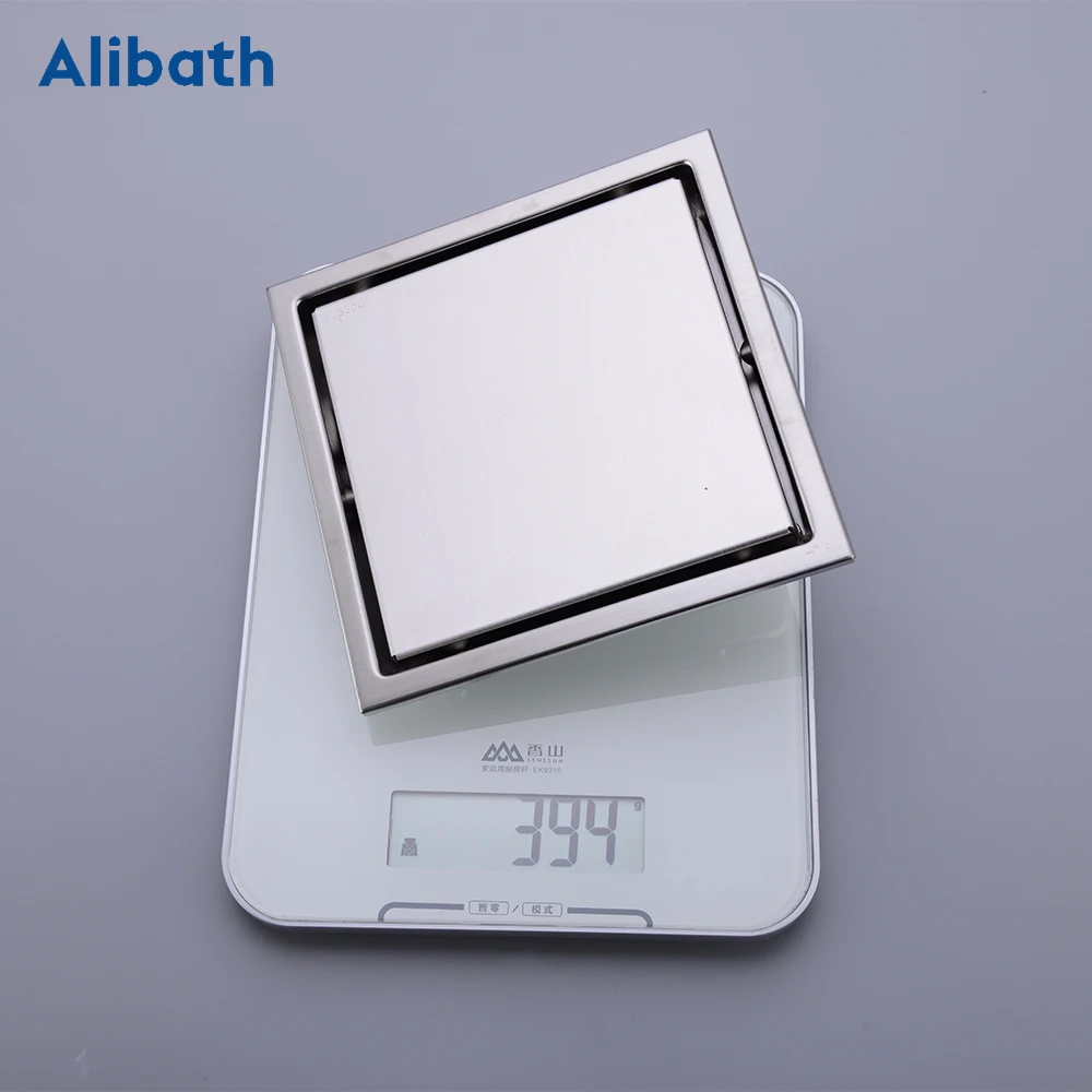 brushed 304 stainless steel 1511cm linear anti odor long floor drain bathroom invisible shower floor drain wholesale free global shipping