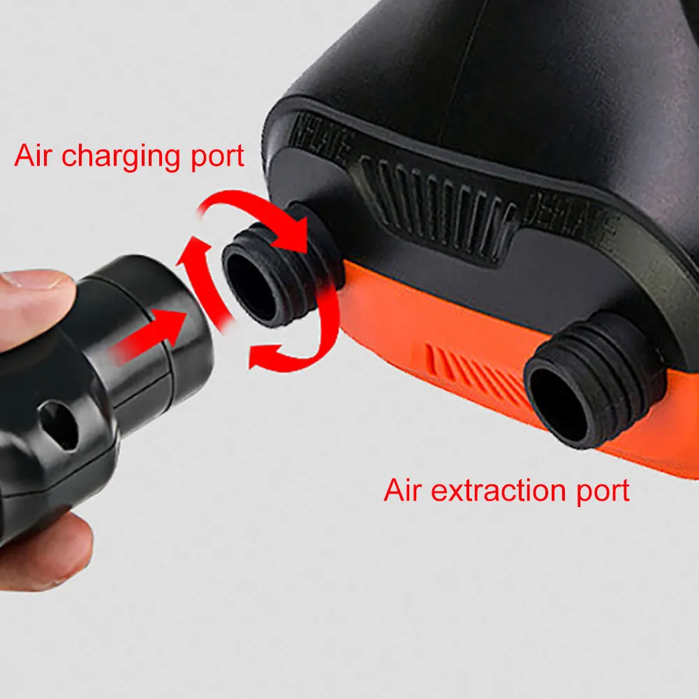 

20PSI Intelligent Inflatable Pump Dual Stage Car Electric Air Pump for Outdoor Inflatable Paddle Board Boat