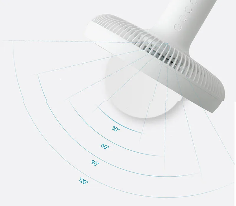Xiaomi беспроводной напольный вентилятор домашний портативный натуральный ветер напольный вентилятор Bluetooth приложение управление Дистанционное управление стоящий вентилятор
