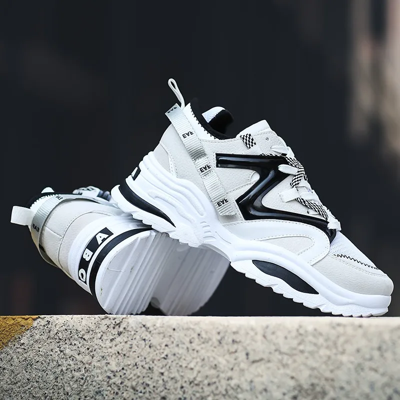 Мужские спортивные кроссовки для бега wo мужские на шнуровке амортизирующие