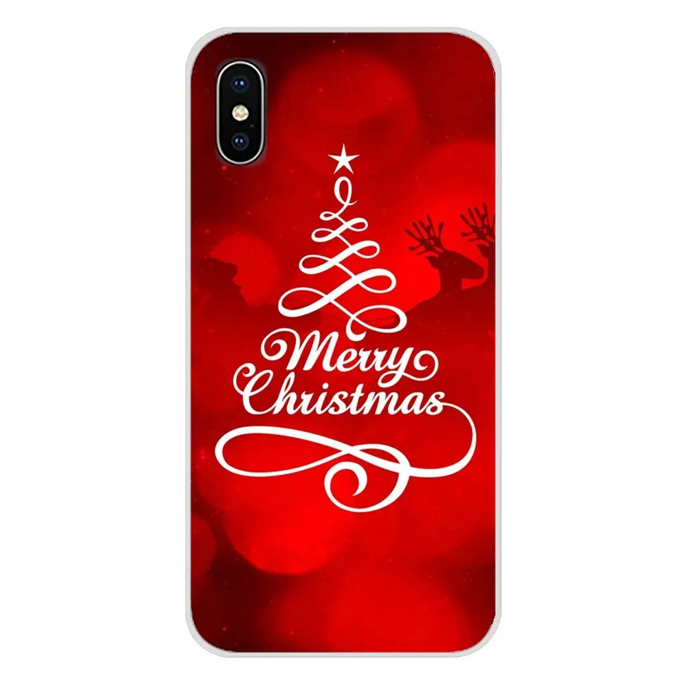 merry christmas gift happy new year Silicone Phone Cases For Samsung A10 A30 A40 A50 A60 A70 Galaxy S2 Note 2 3 Grand Core Prime | Мобильные