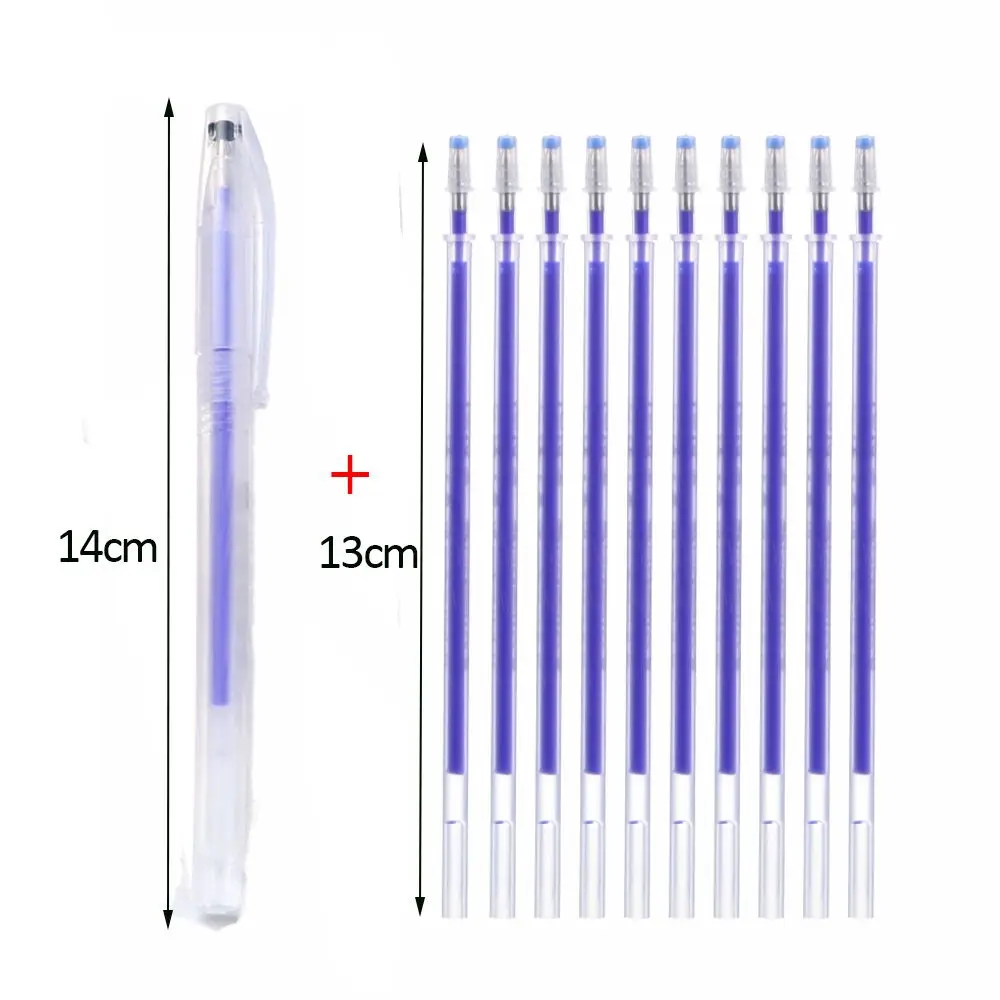 1 шт. термостираемая ручка и 10 высокотемпературных исчезающих маркеров для ткани