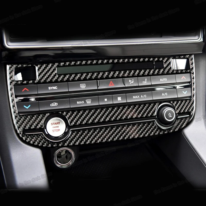 Накладки Lsrtw2017 из углеродного волокна Abs для центрального управления автомобилем