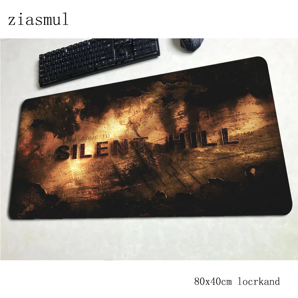

silent hill mousepad 80x40cm Aestheticism Computer mouse mat gamer gamepad Professional gaming mousemat desk pad office padmouse