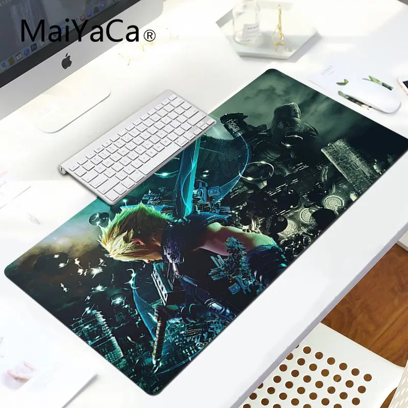 MaiYaCa Красивая Аниме игра final fantasy ноутбук игровой мыши коврик для мыши Большой Коврик Для Мыши Компьютерный коврик для ПК