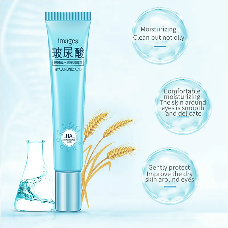 

Hyaluronic Acid Eye Serum Eye Cream Dark Circle Moisturizing Anti-Aging Eye Patch Whitening Nursing Eye Skin Care Cream