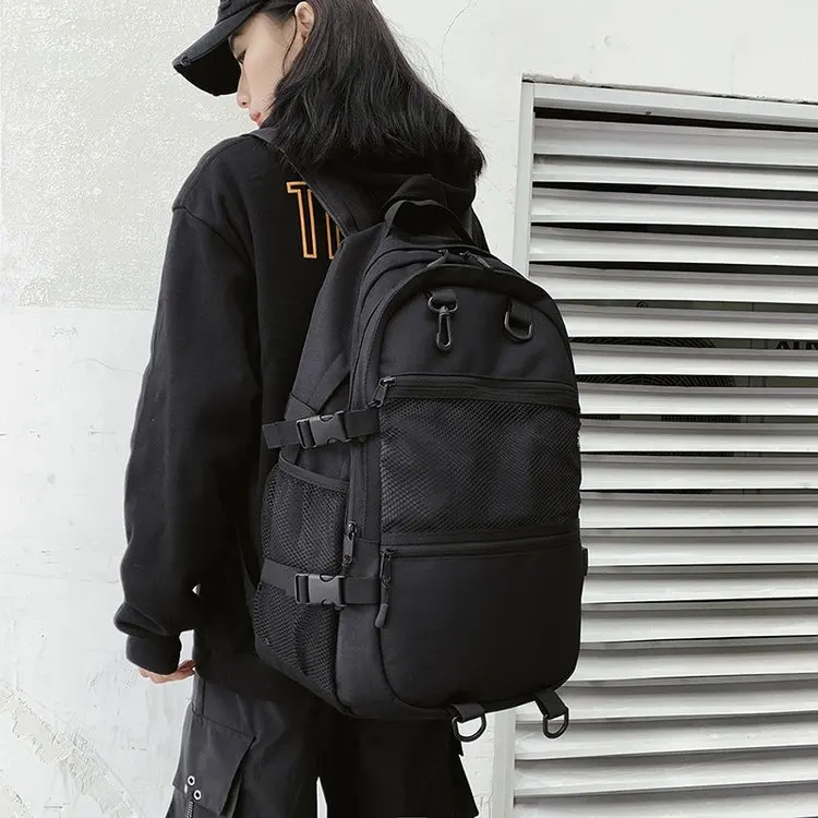 

PP2128 2020 Travel backpack tooling black men's computer backpack