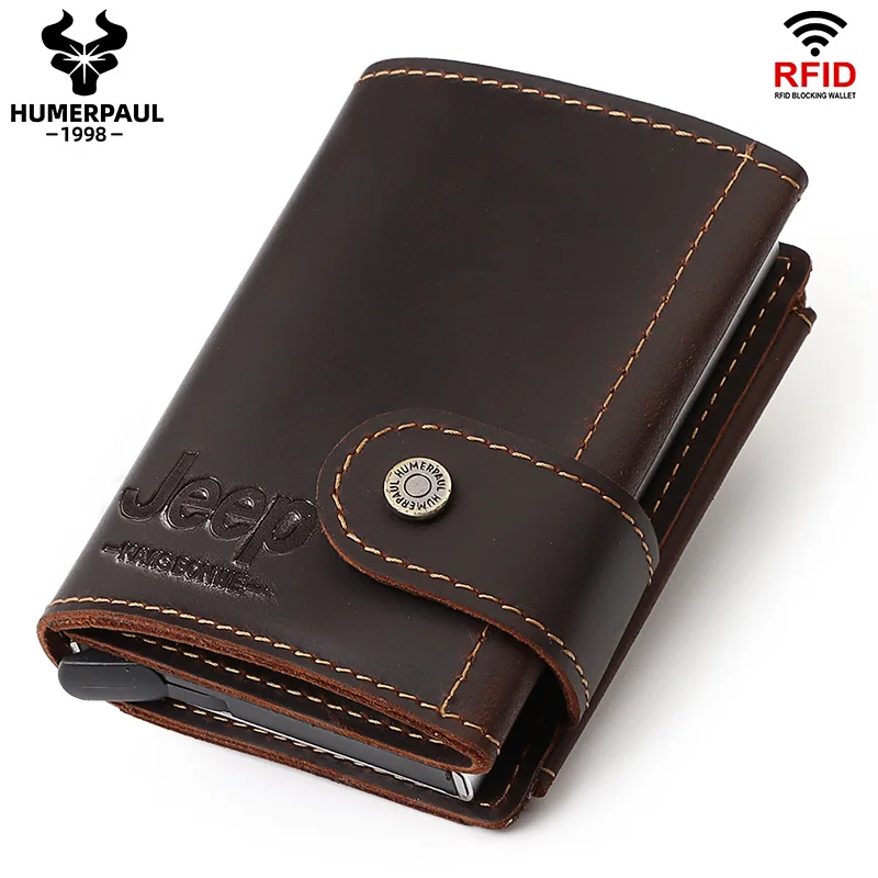 2020 Для мужчин Бизнес Алюминий наличные ID держатель для карт с функцией