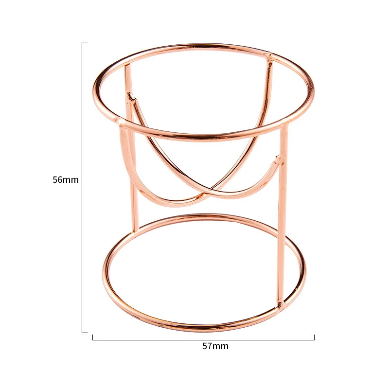 Металлический держатель спонжа для макияжа Подставка хранения Губки Держатель