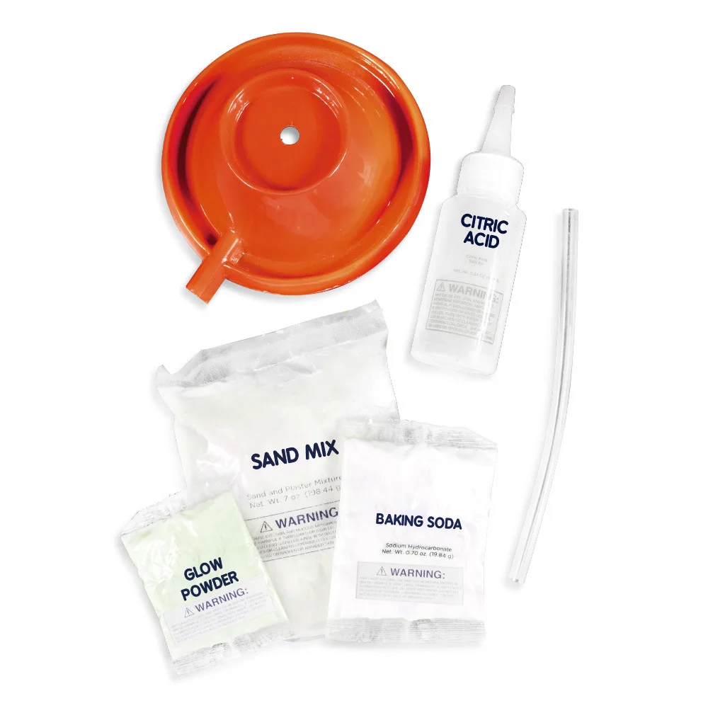 

Volcanic Eruption Toys DIY Puzzle Volcanic Eruption Experiment Set Small Children's Science Experiment Toys