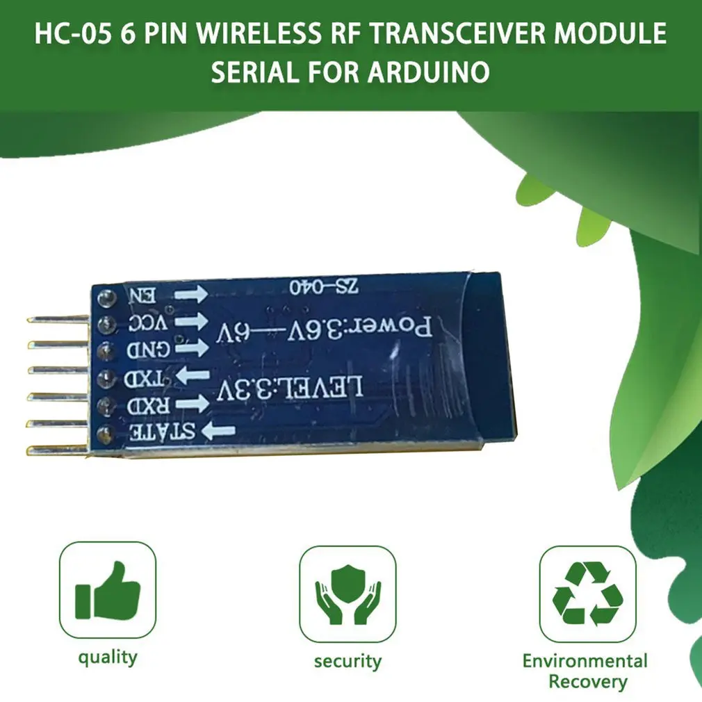 HC05 HC-05 мастер-slave 6pin JY-MCU анти-реверс интегрированный Bluetooth серийный проходной