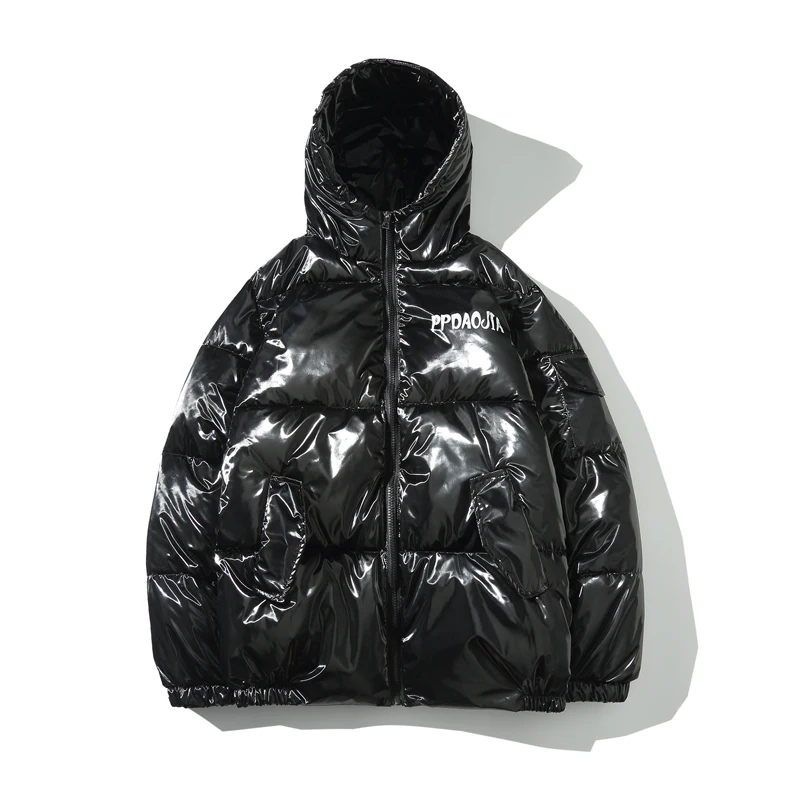 

Men's Winter Jackets Warm Hooded Coat Solid Fitness Hip Hop Streetwear Thicken Outerwear Male Military Jacket Mens Clothing