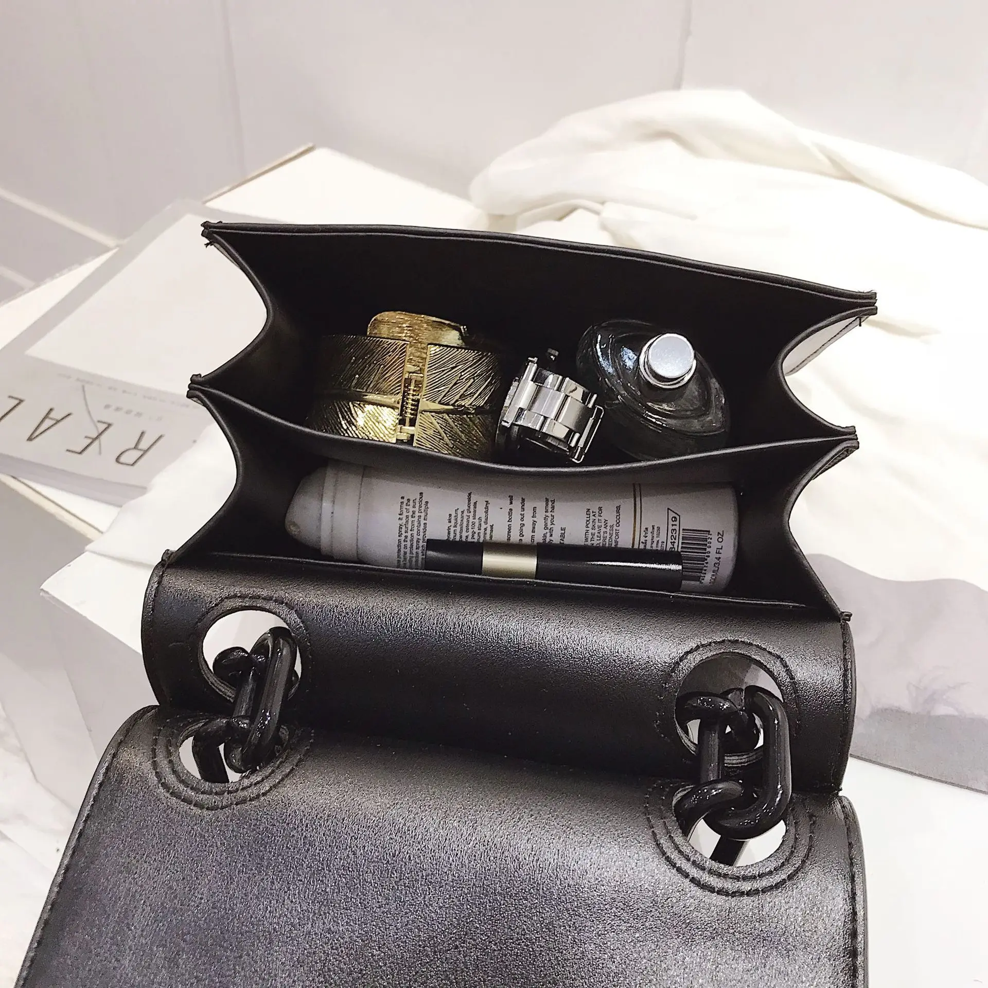 

Small bags Women 2019 Frosted Small Square bags Chic Fashion Shoulder Messenger bags
