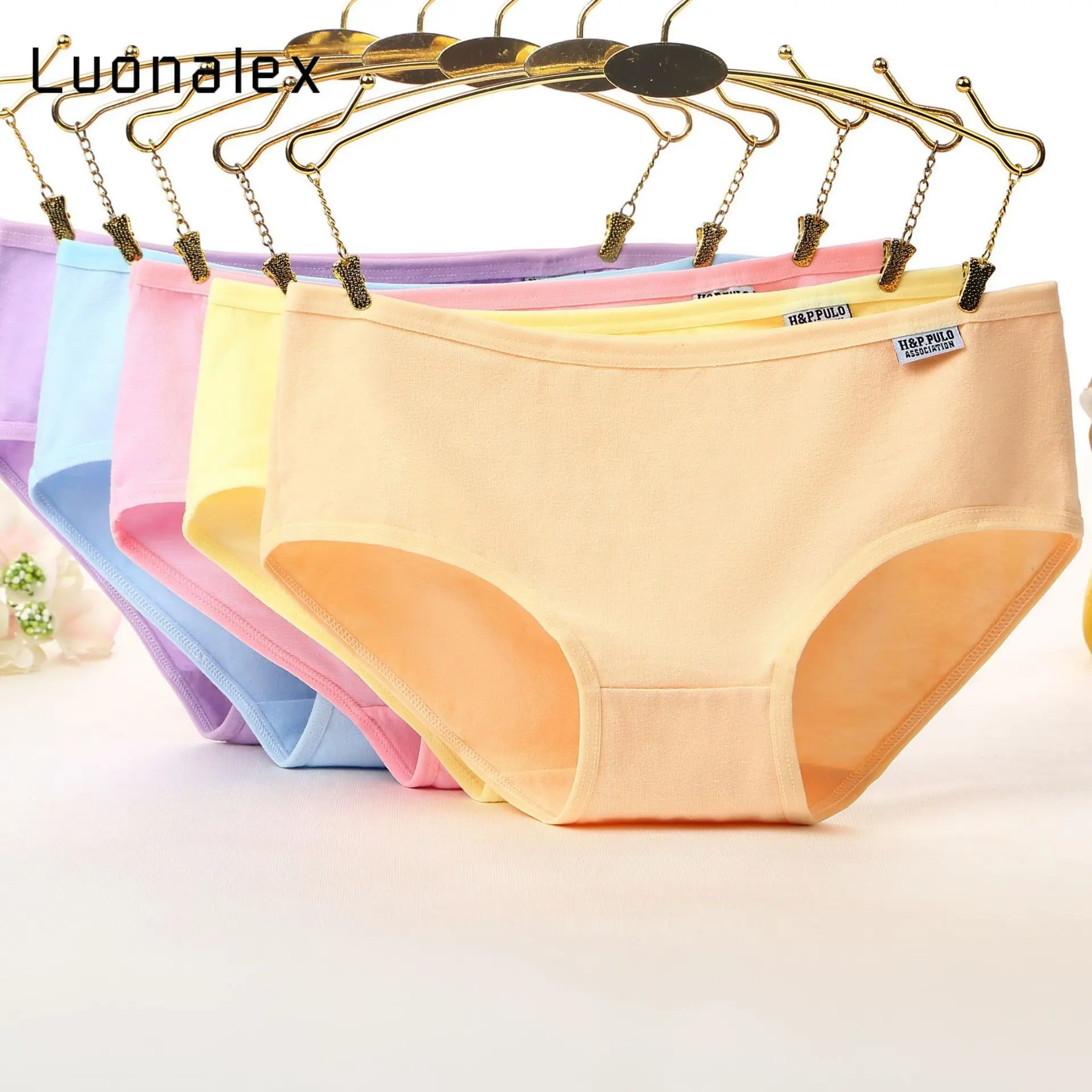 Luonalex женские трусики для влюбленных сексуальное женское нижнее белье трусы