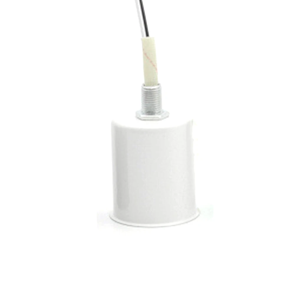 

E27 E14 Ceramic Screw Base Round LED Wall Light Bulb Lamp Socket Holder Adapter Lamp Holder Bulb KTV Bar Corridor Light Decor