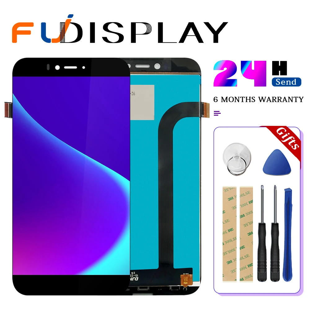 ЖК дисплей и сенсорный экран в сборе для UMI IRON PRO Сменные аксессуары бесплатные