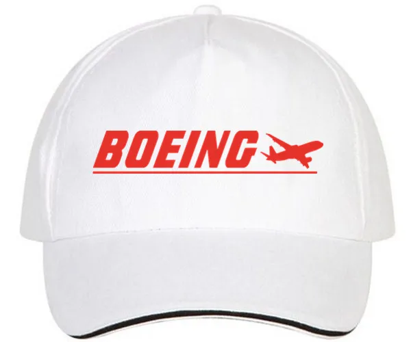 XQXON-, новинка, Повседневная модная бейсбольная кепка с принтом Boeing для мужчин и женщин, бейсболки унисекс, HH02 - Цвет: white
