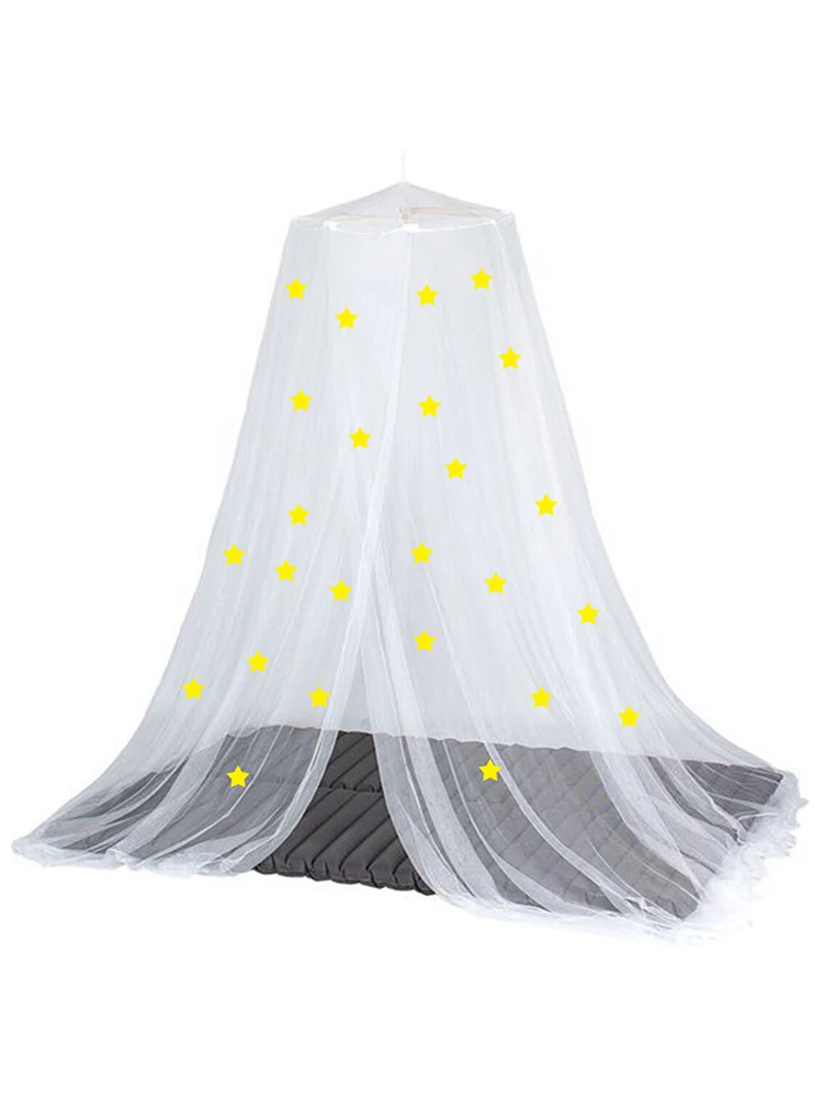 

Bed Canopy For Girls Perfect Gifts Canopy Glowing Stars Lightweight Dreamy Mosquito Net Universal Children And Adults Infants