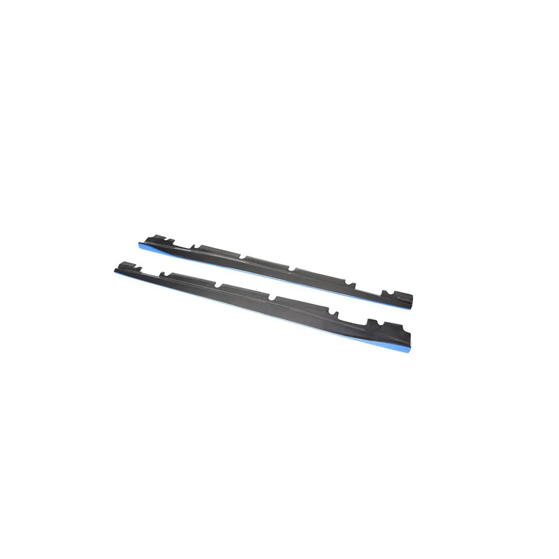 

Applicable to Cla W176 C117 Sport Amg Full Blue Edge Carbon Fiber Side Skirt Modification