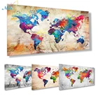 Полноформатнаякруглая алмазная живопись, карта мира, 5D алмазная вышивка сделай сам, распродажа, пейзаж, мозаика, картина Стразы, домашний декор