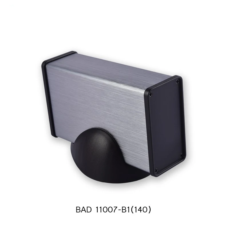 BAD11007(W140)-B1 Алюминиевый корпус Электронный Алюминиевый Проект коробка DIY Распределительная коробка инструмент «сделай сам» корпус металлический корпус 140*84*44,5 мм - Цвет: BAD11007(W140)-B1