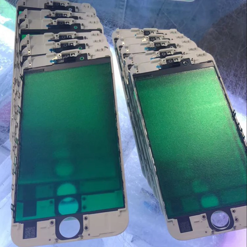 10 шт. высокое качество холодный пресс 2 в 1 для iPhone 6S 7 8 Plus 11 XR переднее Сенсорное