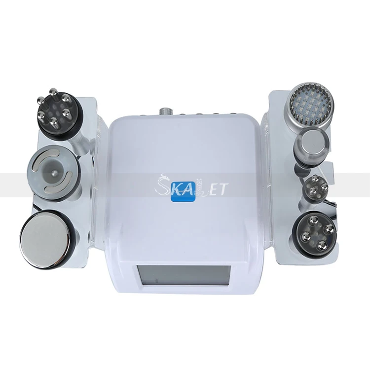 7 в 1 ультразвуковой 40K вакуумный RF светодиодный светильник терапия всасывание