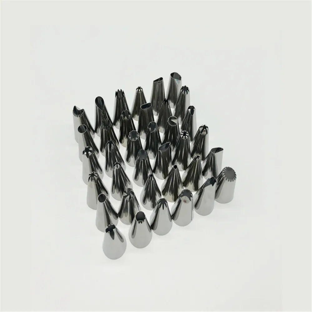 36 шт. силиконовый кондитерский мешок наконечники для кухонной обледенения