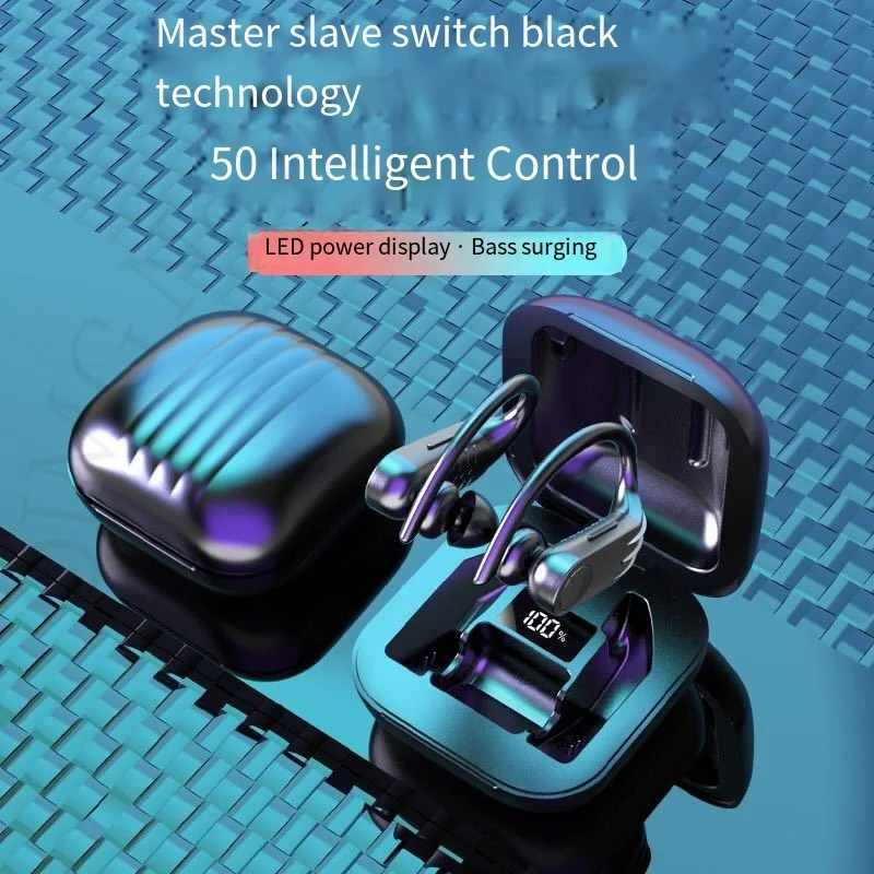 

Спортивная Bluetooth-гарнитура OIMG B1 B11 B10 с цифровым дисплеем, подвесной наушник Tws5.0, Беспроводной интеллектуальный высококачественный звук