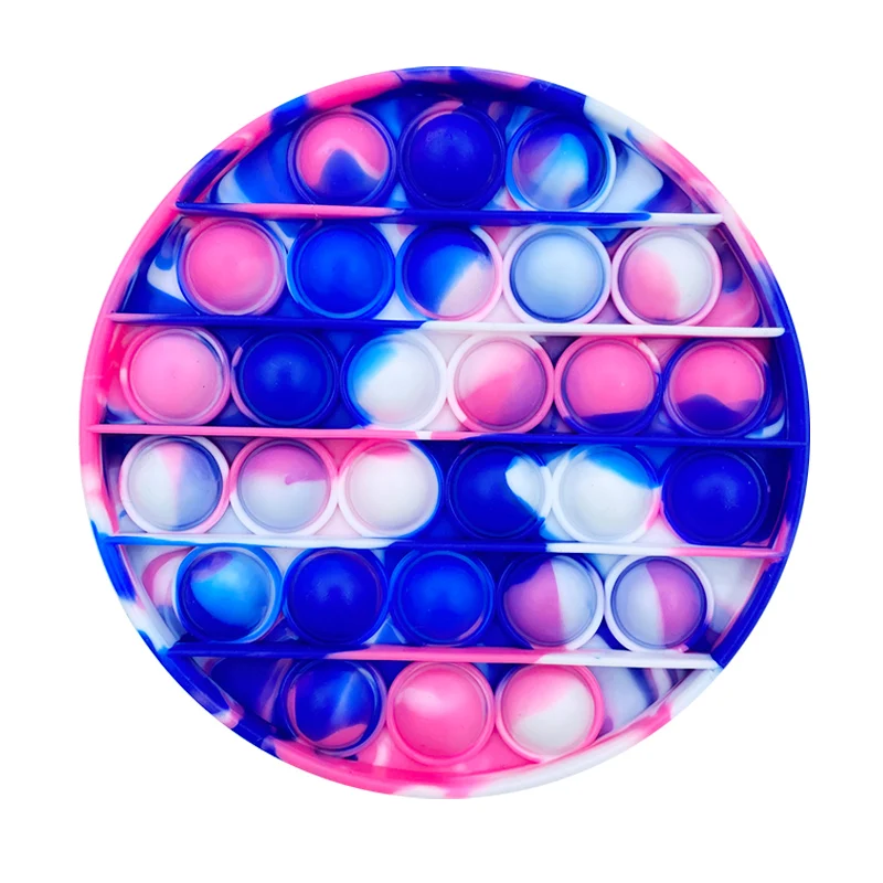 

Pop Fidget Reliver Stress Toys Rainbow Push It Bubble Antistress Toys Adult Children Sensory Toy To Relieve Autism Shipping Free