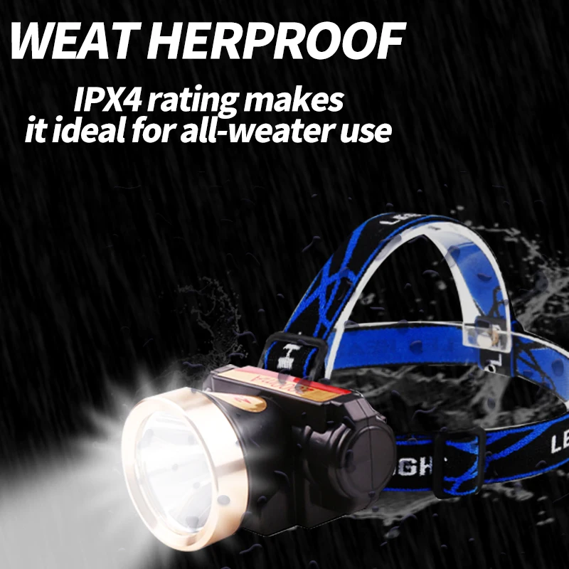 

LED Torch Motion Sensor Headlight Mini Headlight USB Rechargeable Head Lamp Outdoor waterproof Camping Fishing Flashlight