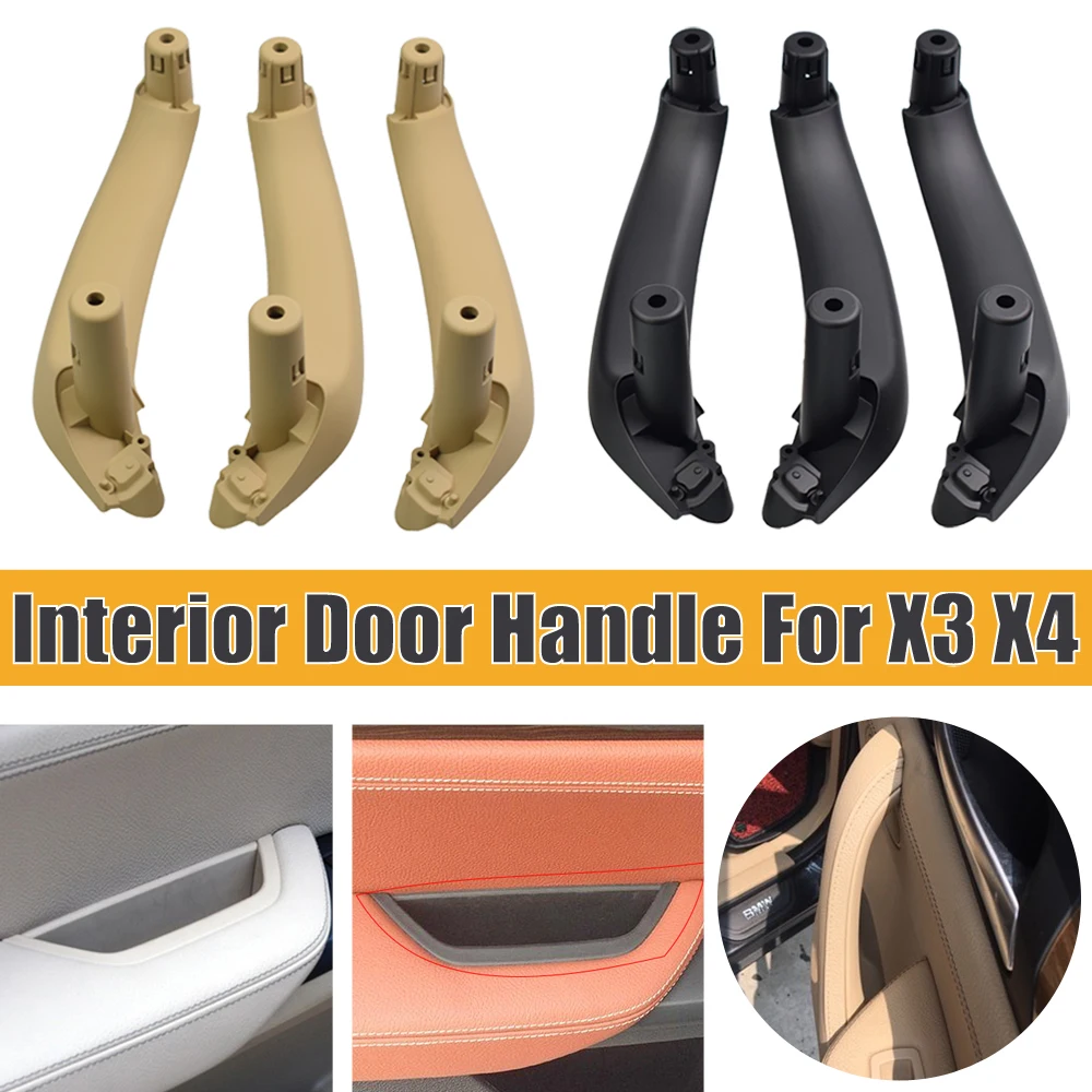 LHD RHD Car Front Left Door Inner Handle Pull Trim Interior Panel for BMW X3 F25 X4 F26 2011-2017 Auto Accessories | Автомобили и