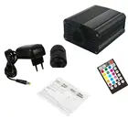 16 Вт Дистанционное управление музыкальный звук светодиодная подсветка двигателя Освещение DIY аудио волоконно-оптический звездный свет RGBW 28 клавиш RF драйвер SKY Car