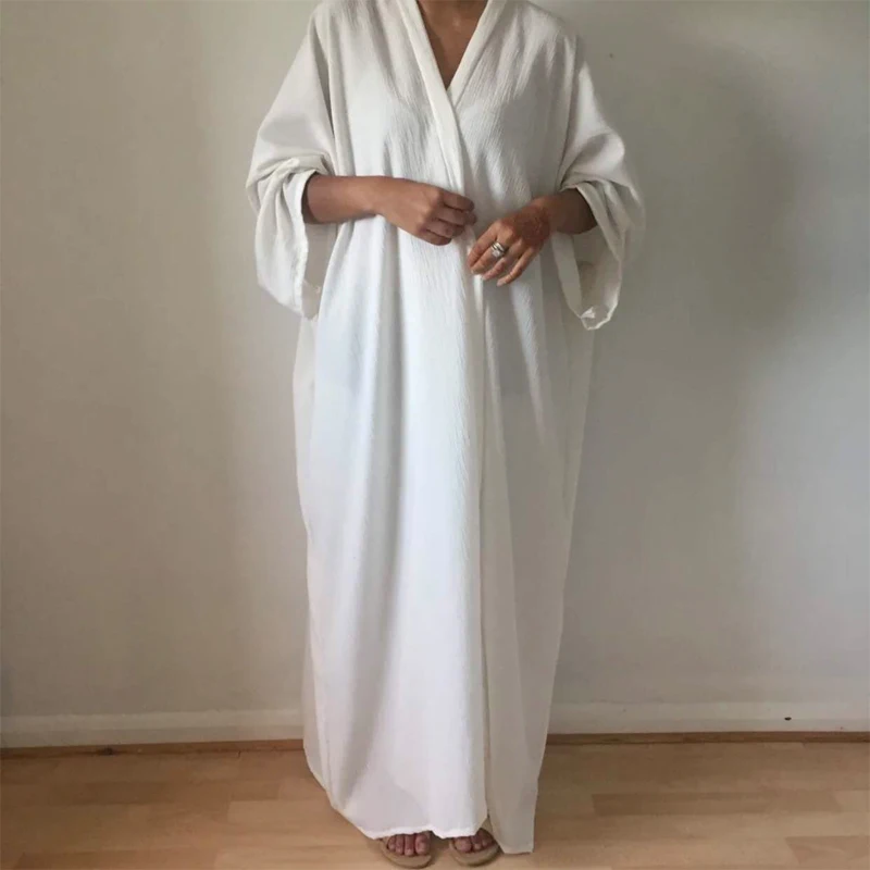 

Abaya для мусульманских женщин, платье, кафтан, халат, тренчкот, Женский мусульманский комплект, Abaya s, хиджаб, Caftan Дубай, Турция, исламский