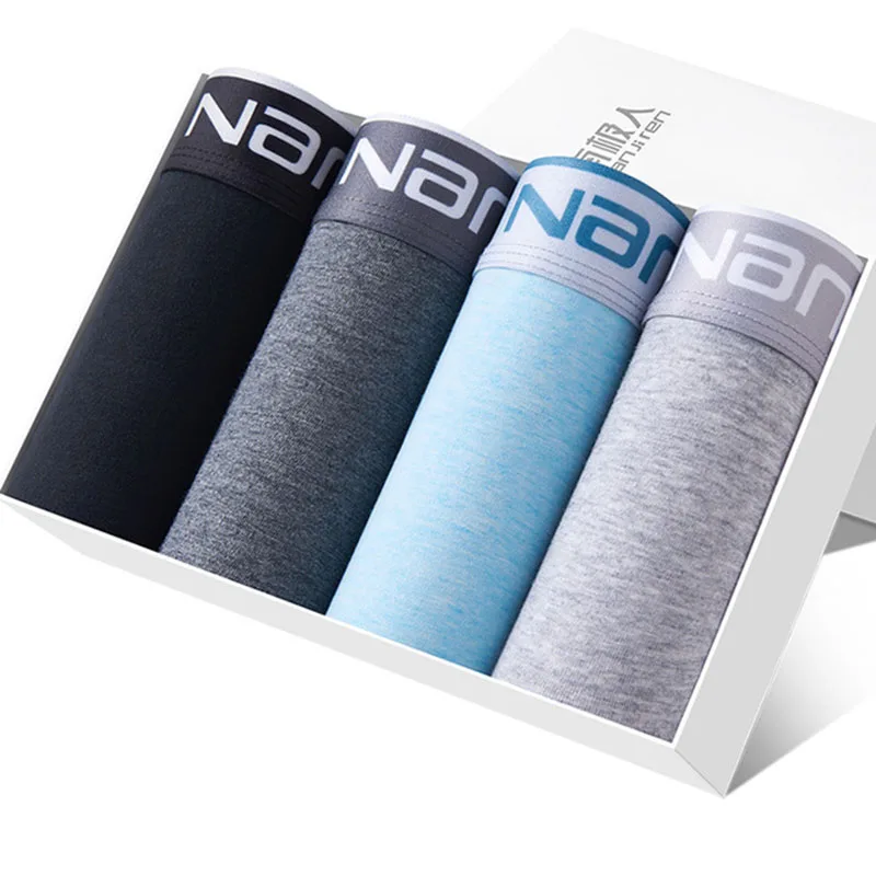 

Men Boxers Underwear Cotton Boxer Homme Brand Underpants Male Panties Breathbale Comfortable Shorts U Convex Pouch Plus Size 3XL